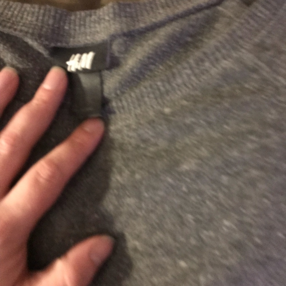 Cute gray sweater